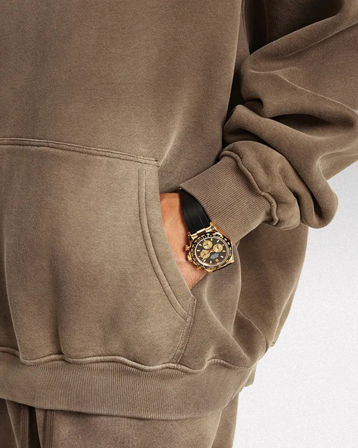 Acid wash hoodie ’Lucid’