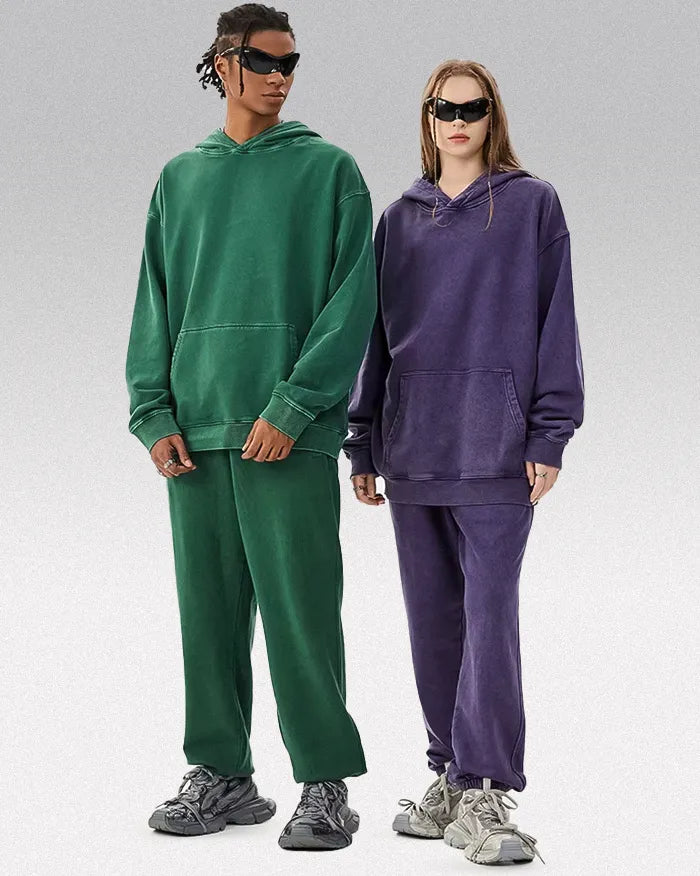 Acid washed sweatpants ’Aetherwave’