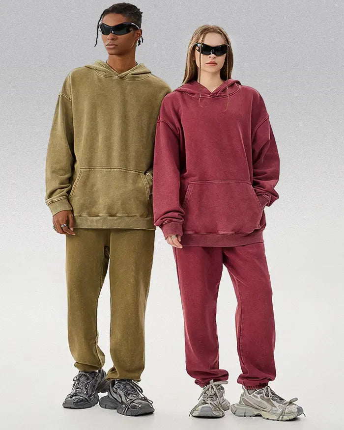 Acid washed sweatpants ’Aetherwave’