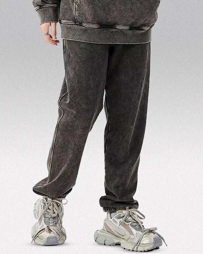 Acid washed sweatpants ’Aetherwave’