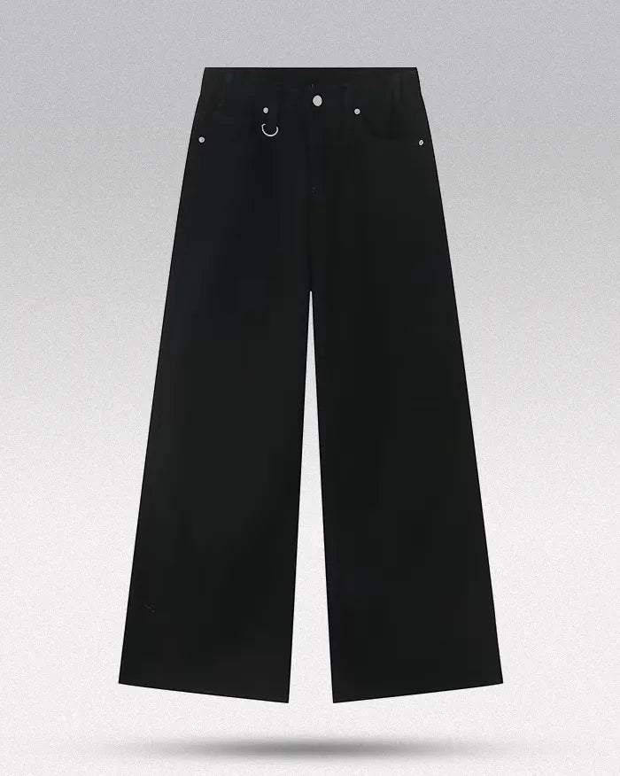 Baggy distressed jeans ’Prism’ Black / S