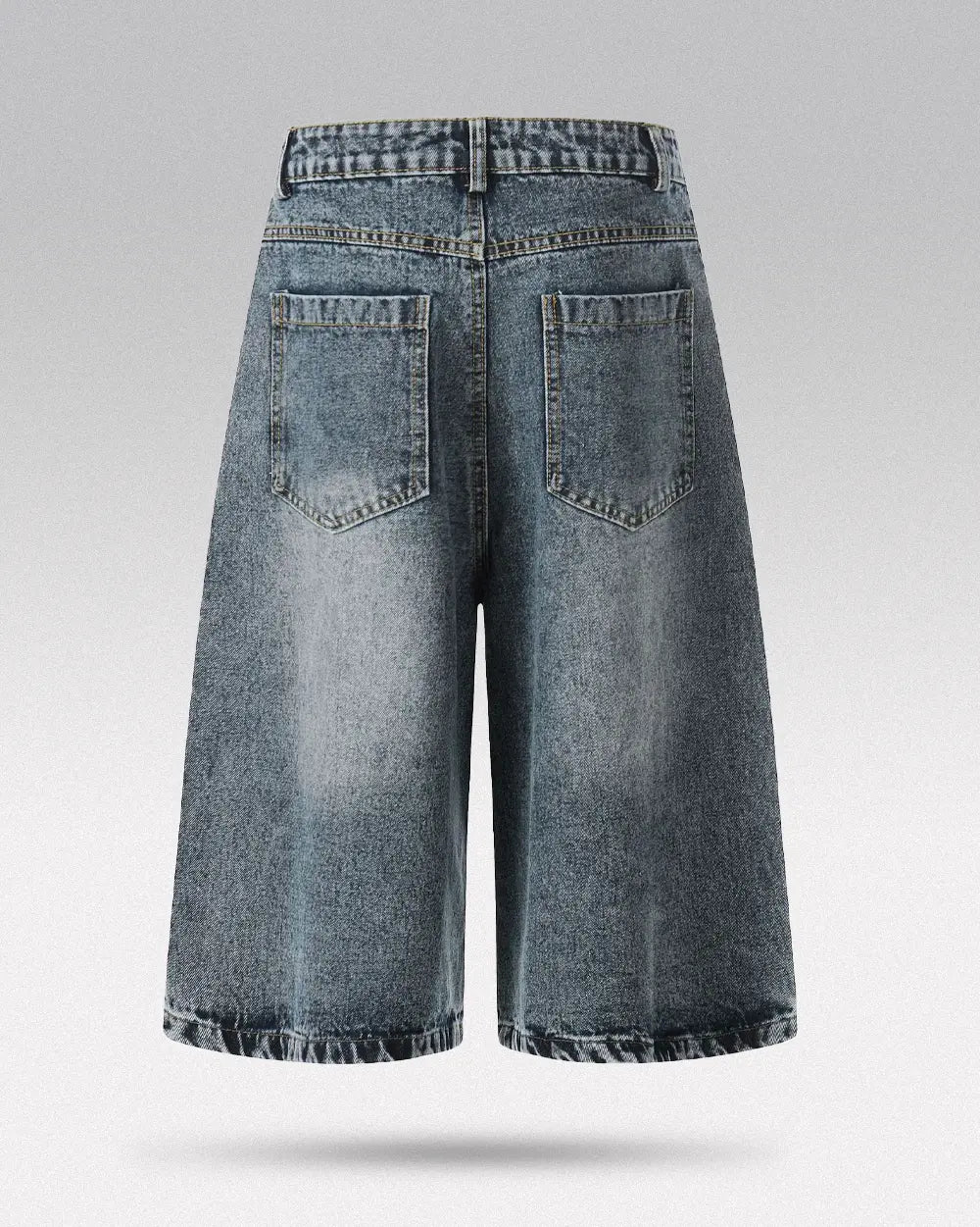 Baggy Rhinestone Jorts ’Warp’