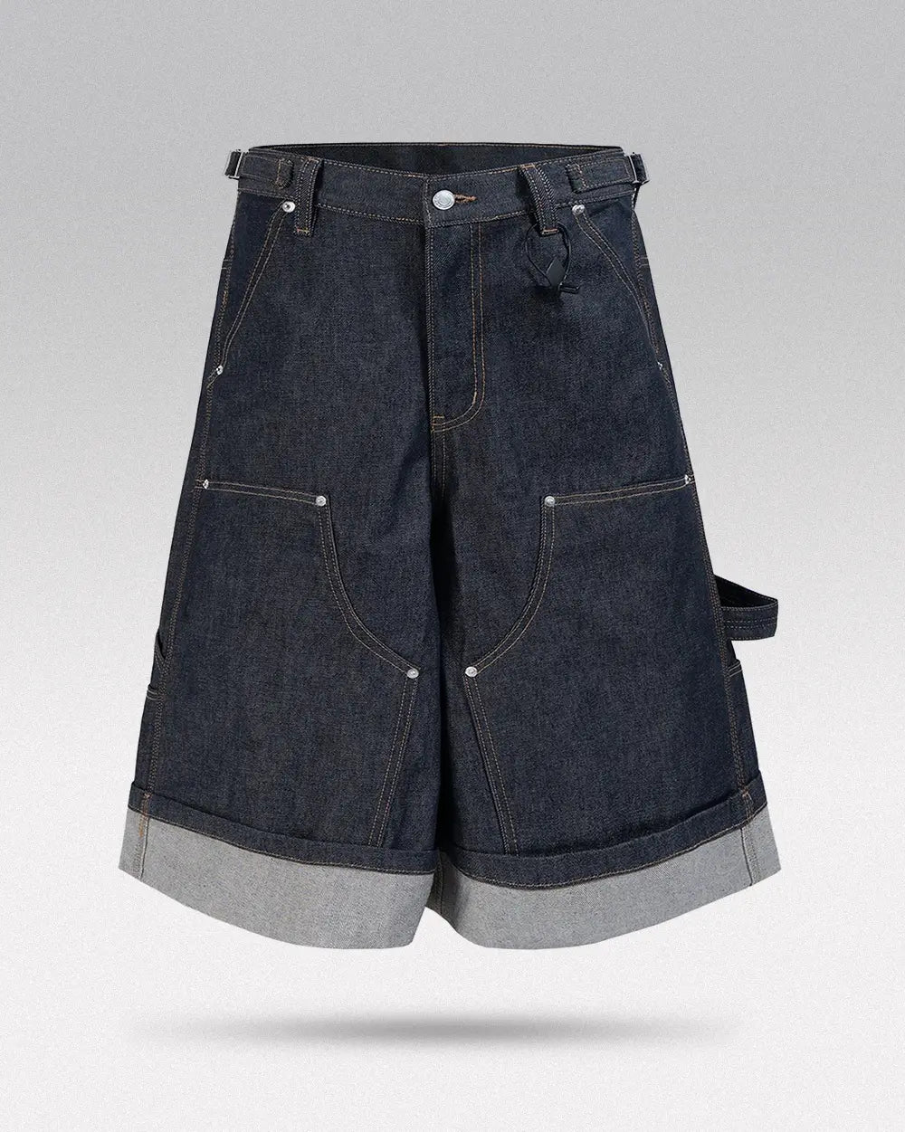 Baggy y2k jorts ’Crest’
