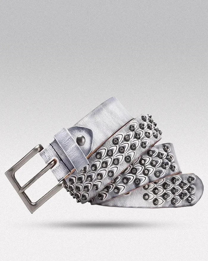 Belt leather studs ’Glitch’