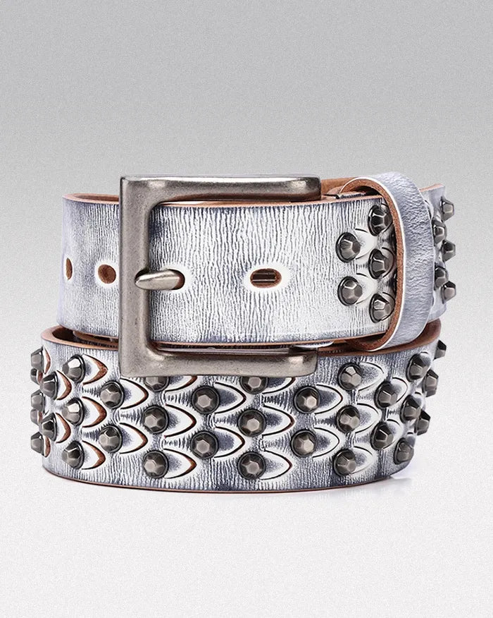 Belt leather studs ’Glitch’