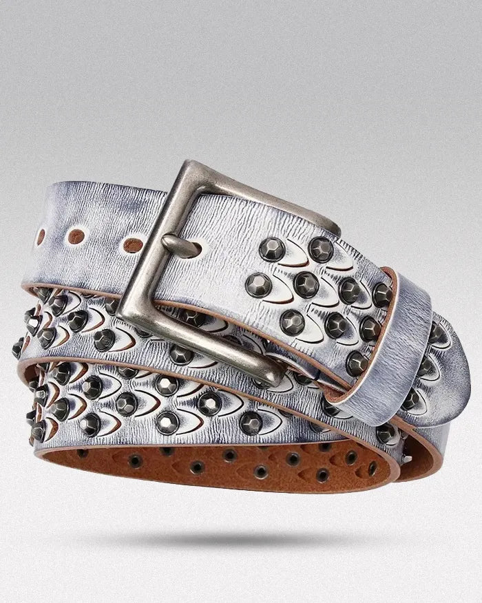 小物 rare 00's Y2K archive leather studs belt Belt leather studs 
