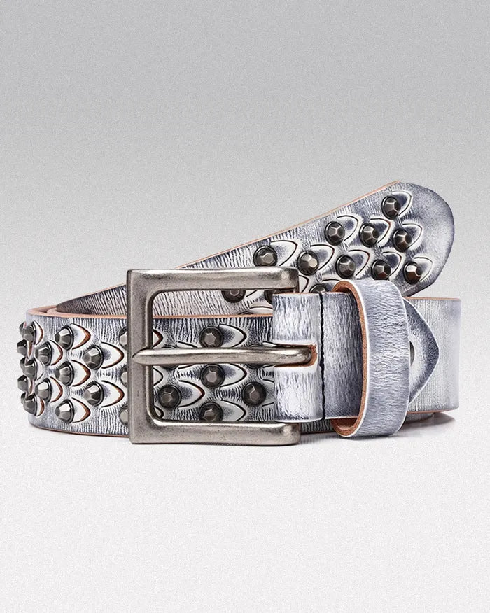 Belt leather studs ’Glitch’