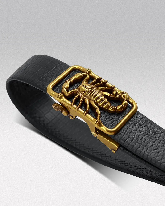 Belt with automatic buckle ’Scorpio’
