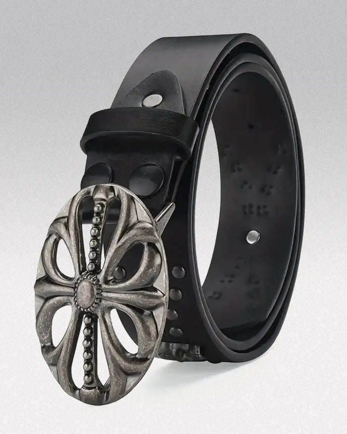 Belt y2k ’Halcyon’ black / 120cm / 47inches
