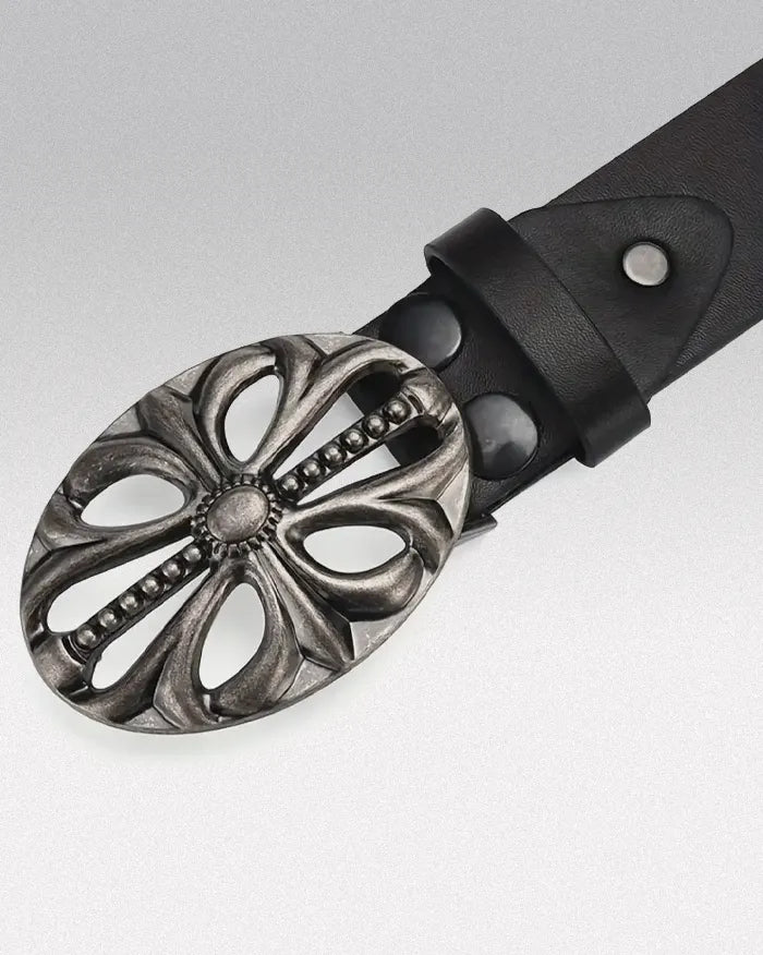 Belt y2k ’Halcyon’ black / 120cm / 47inches