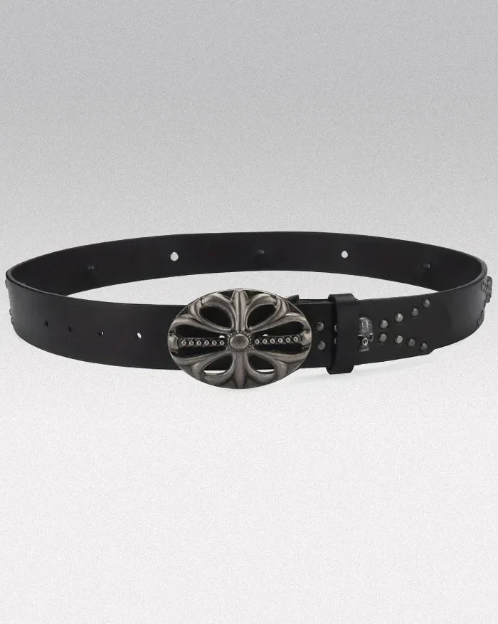 Belt y2k ’Halcyon’ black / 120cm / 47inches