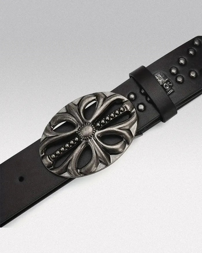 Belt y2k ’Halcyon’ black / 120cm / 47inches