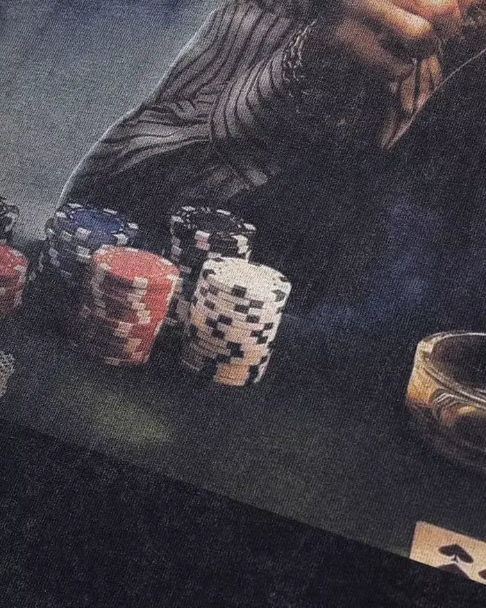 Black Oversized Tshirt ’Tattoo’