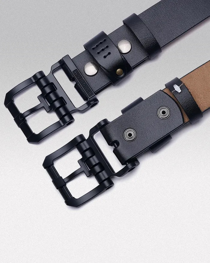 Black Retro belt ’Terra’