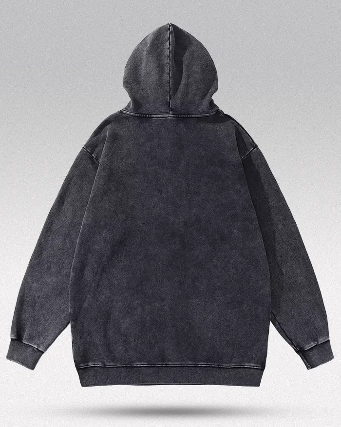 Black y2k hoodie ’Dobermann’