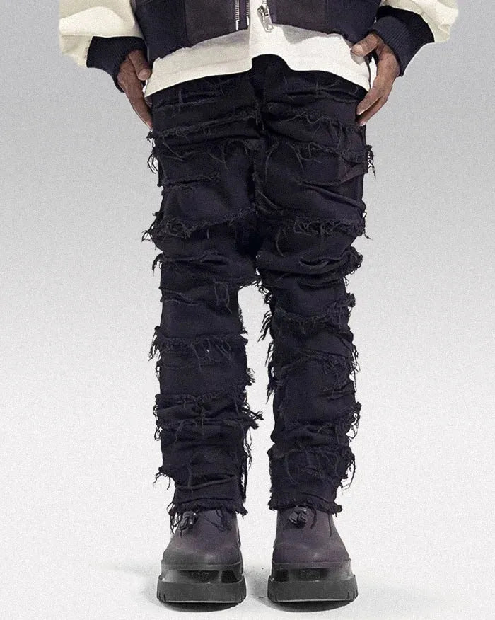 Black y2k jeans ’Halo’