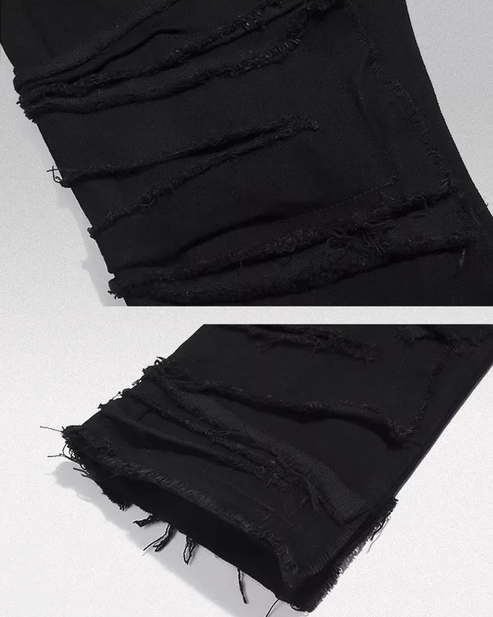 Black y2k jeans ’Halo’