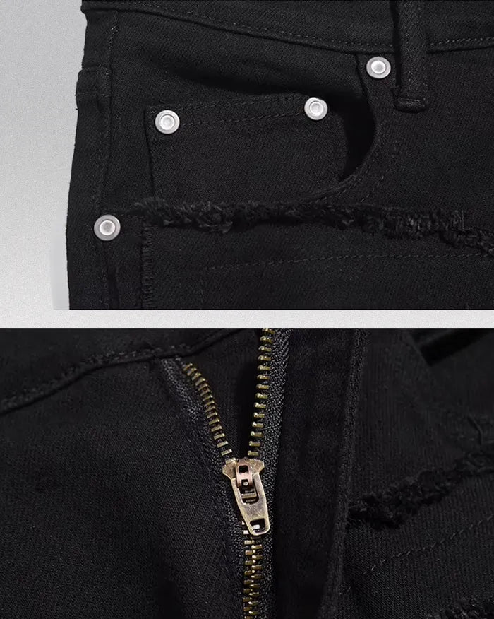 Black y2k jeans ’Halo’