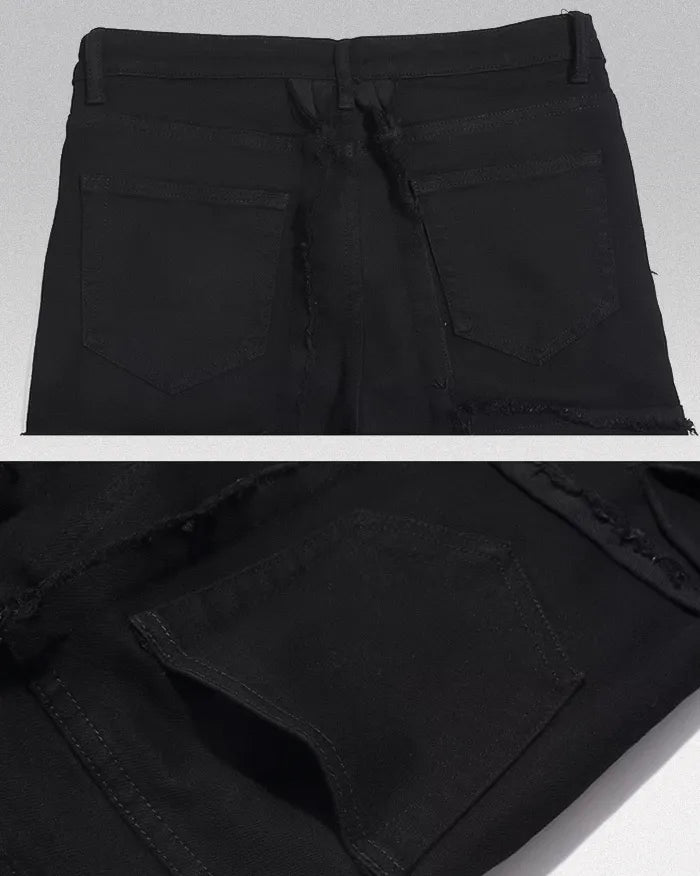 Black y2k jeans ’Halo’