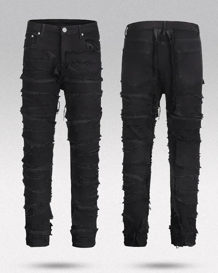Black y2k jeans ’Halo’