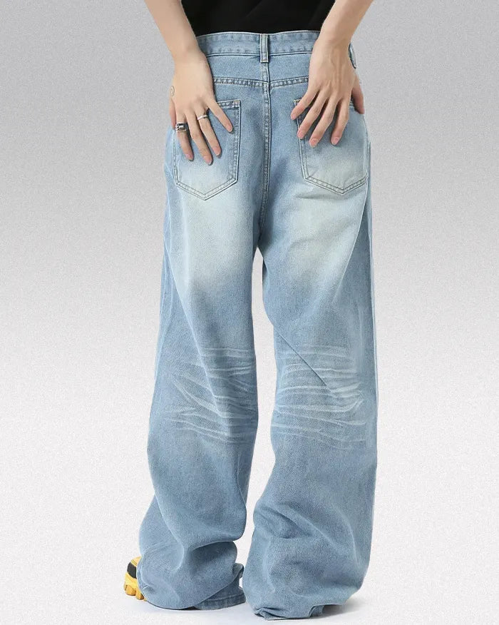 Blue y2k jeans ’Jetstream’