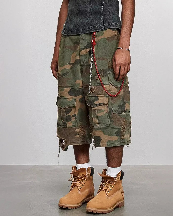 Camo jorts ’Fenix’
