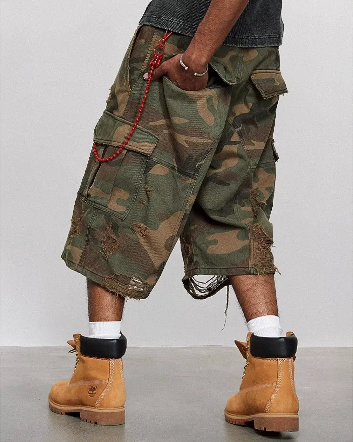 Camo jorts ’Fenix’