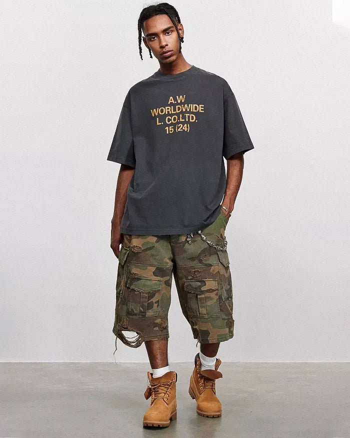 Camo jorts ’Fenix’