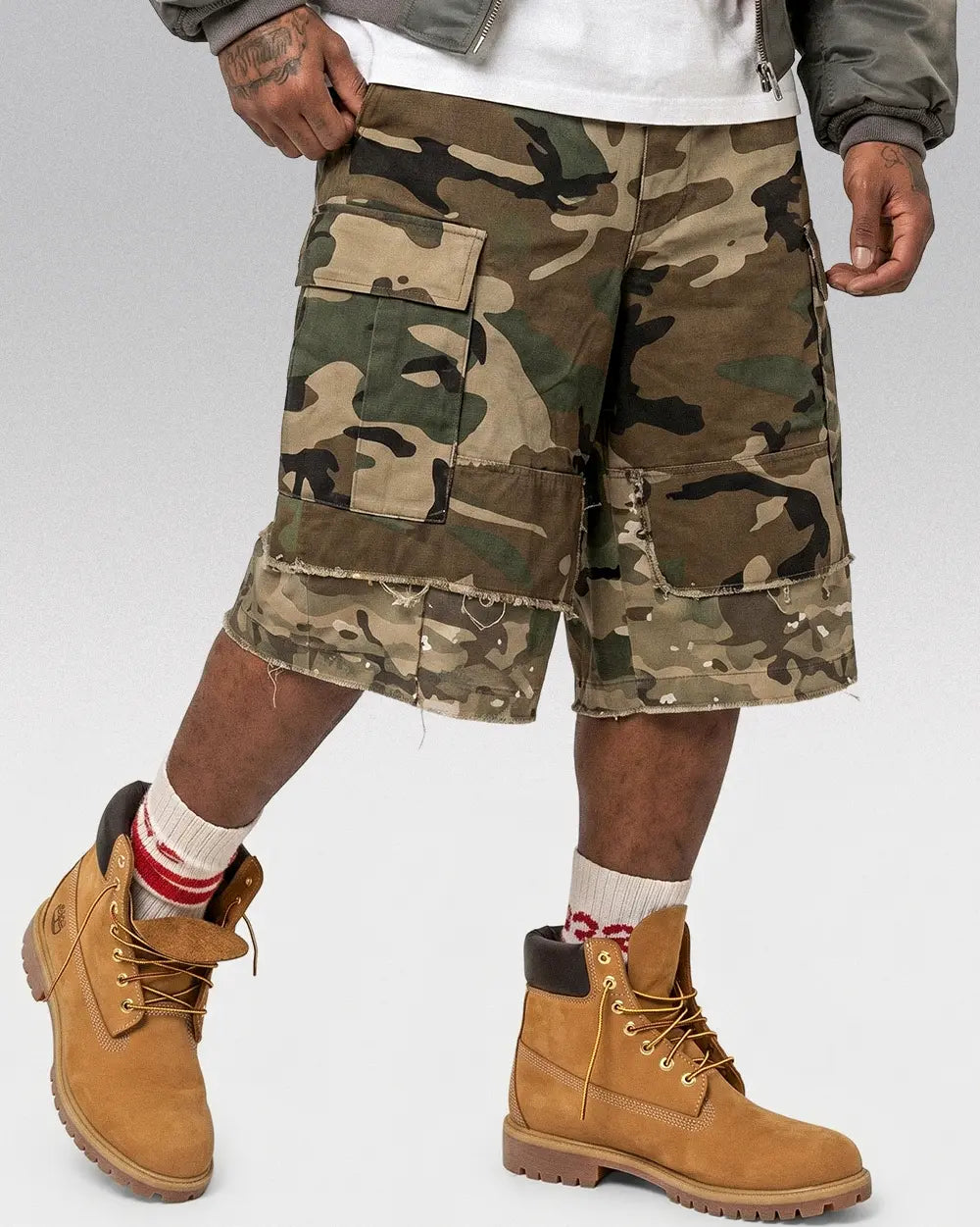 Camo Jorts Men ’Umber’ - Camouflage / M