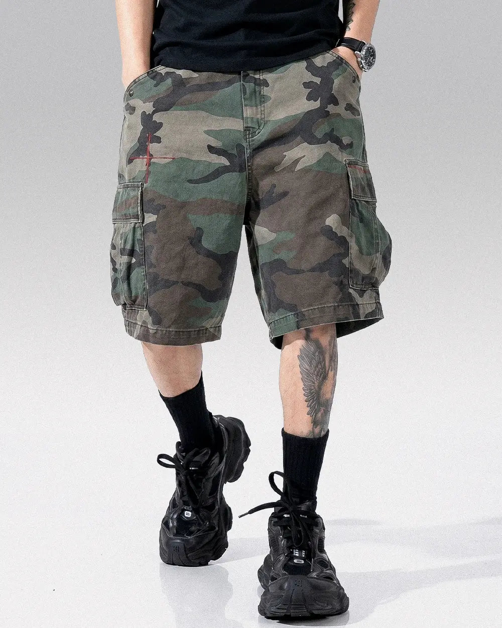 Cargo Jorts Camo ’Gust’