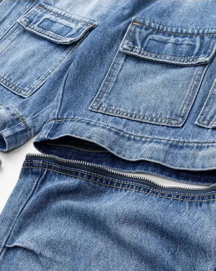 Convertible cargo pants ’Vynil’