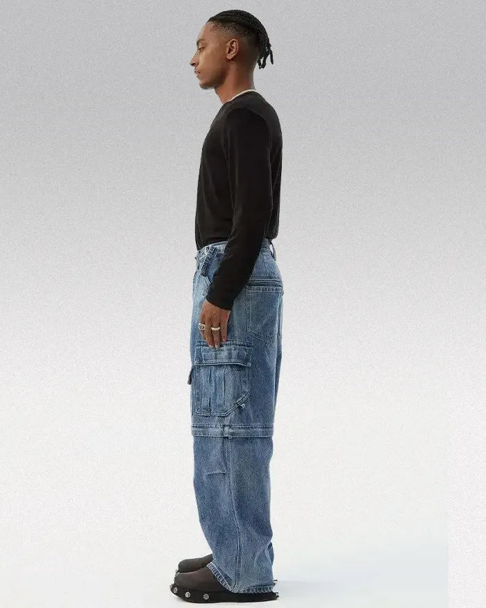 Convertible cargo pants ’Vynil’