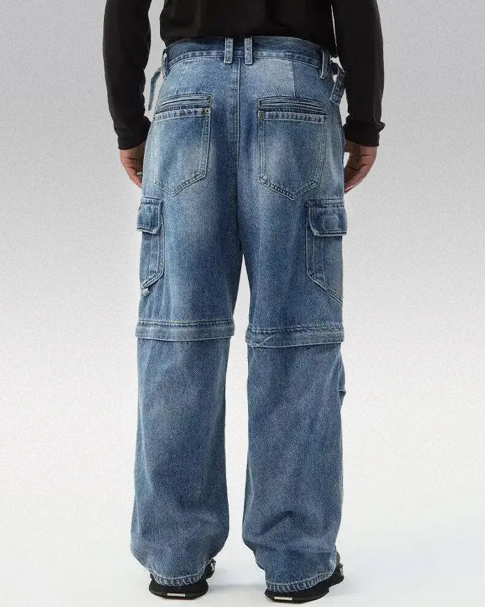 Convertible cargo pants ’Vynil’