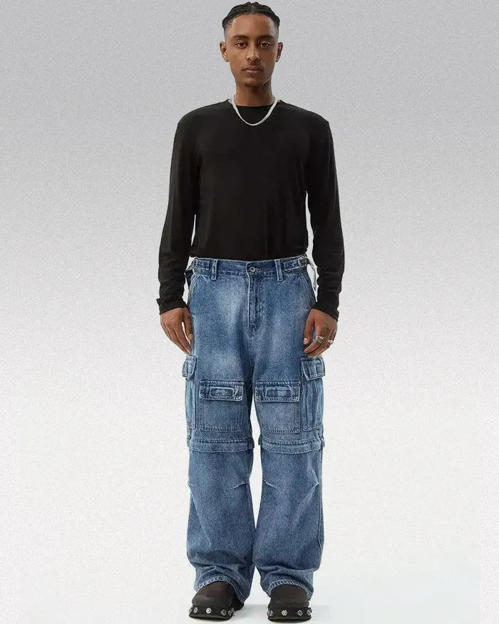 Convertible cargo pants ’Vynil’