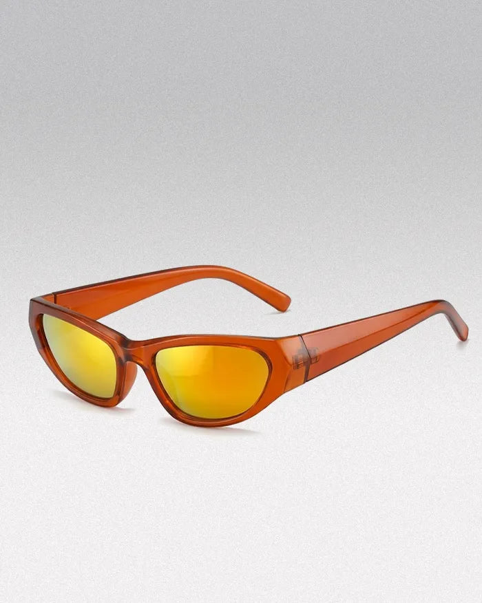 Cyber Y2K Sunglasses ’Acrid’ - Red