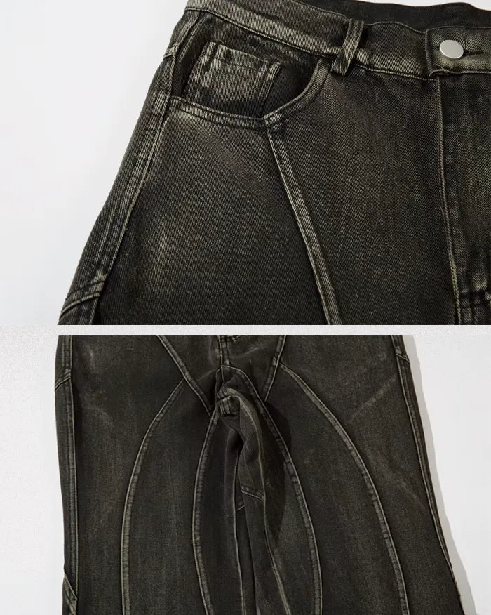 Deconstructed jeans ’Mirage’