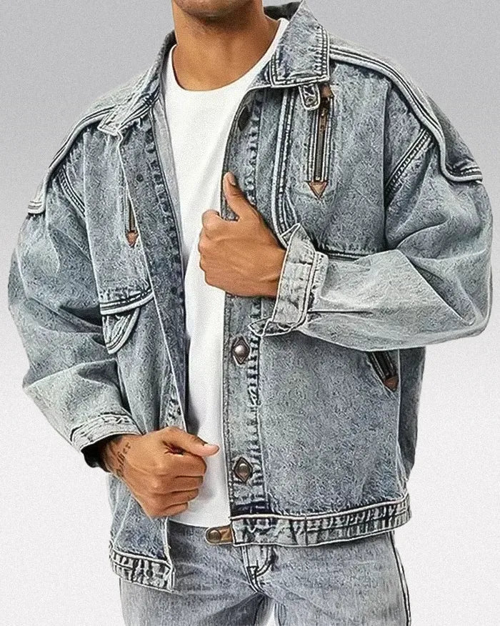 Denim jacket vintage ’Typhon’ - S