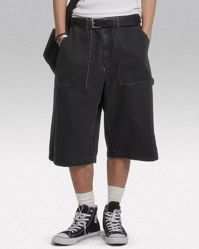 Denim shorts ’Eris’ - Black / S