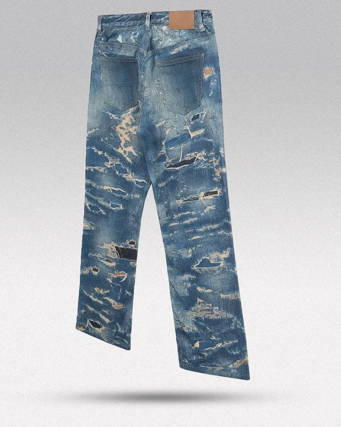 Digital Print jeans ’Korra’