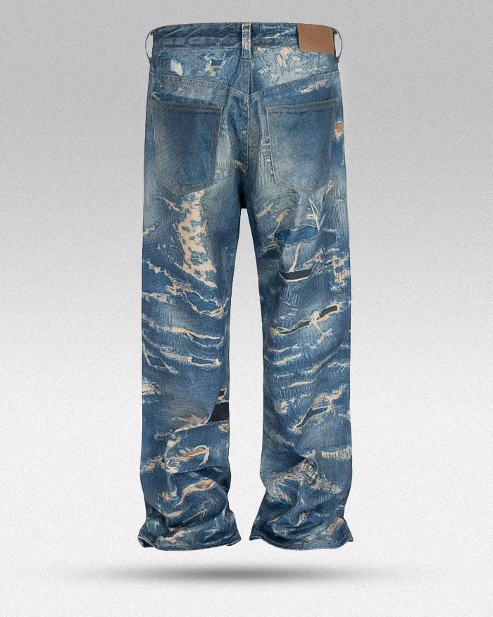 Digital Print jeans ’Korra’