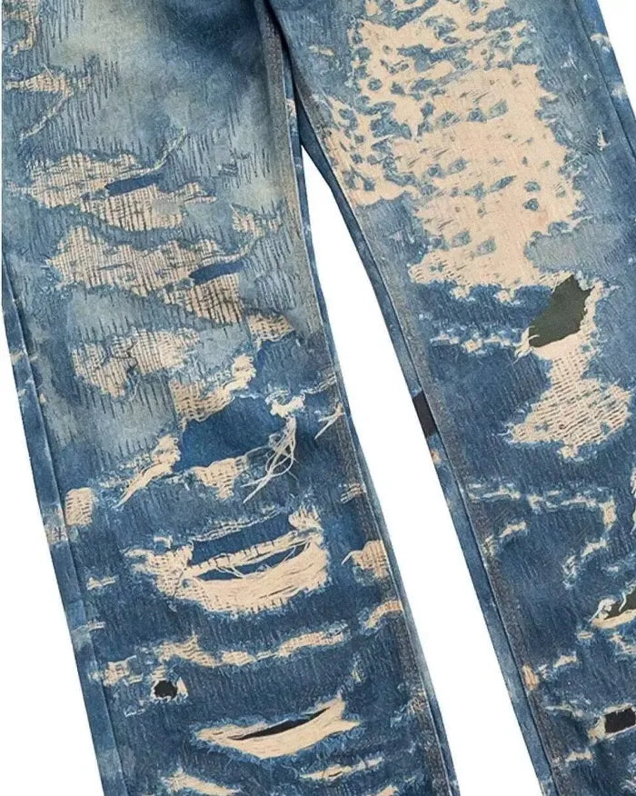 Digital Print jeans ’Korra’
