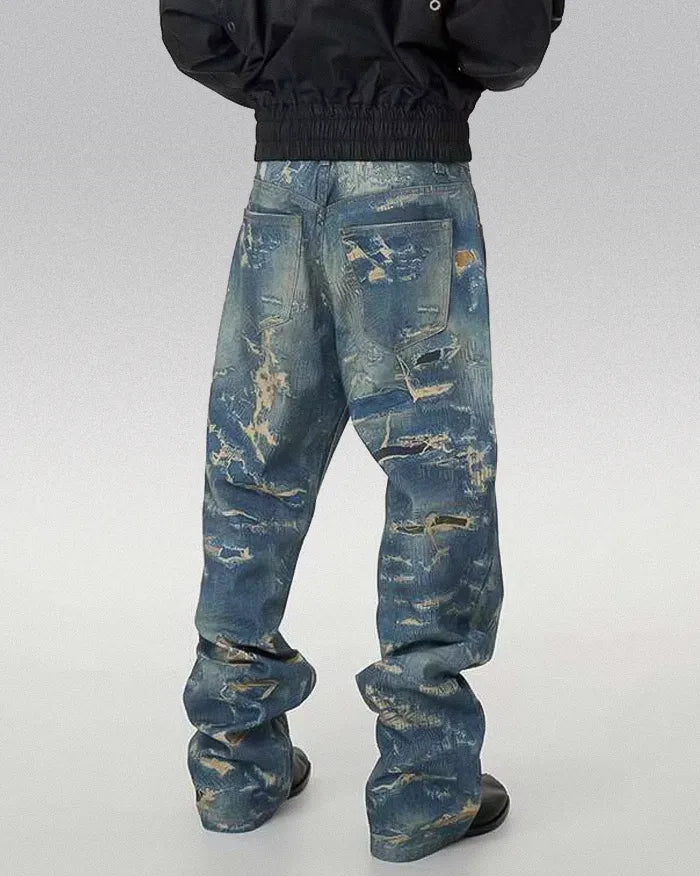 Digital Print jeans ’Korra’