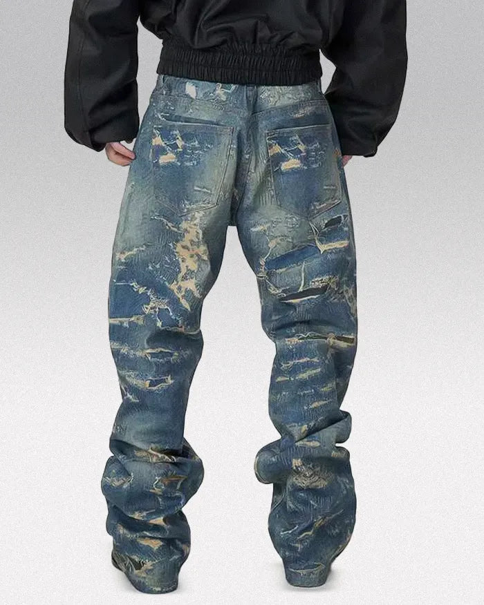 Digital Print jeans ’Korra’