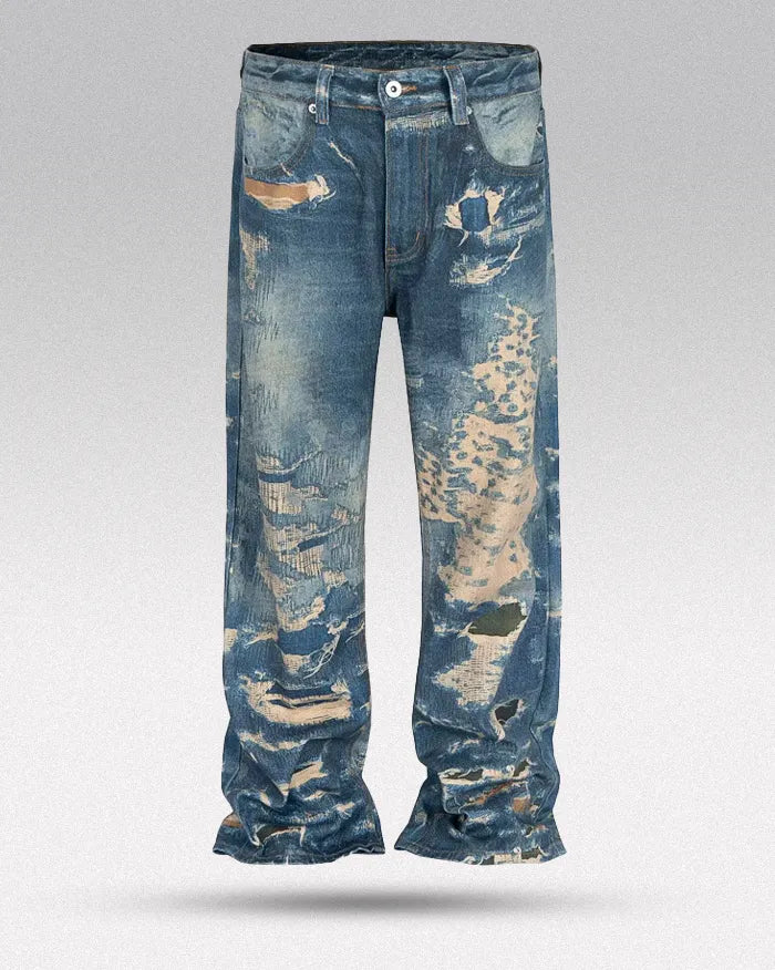 Digital Print jeans ’Korra’