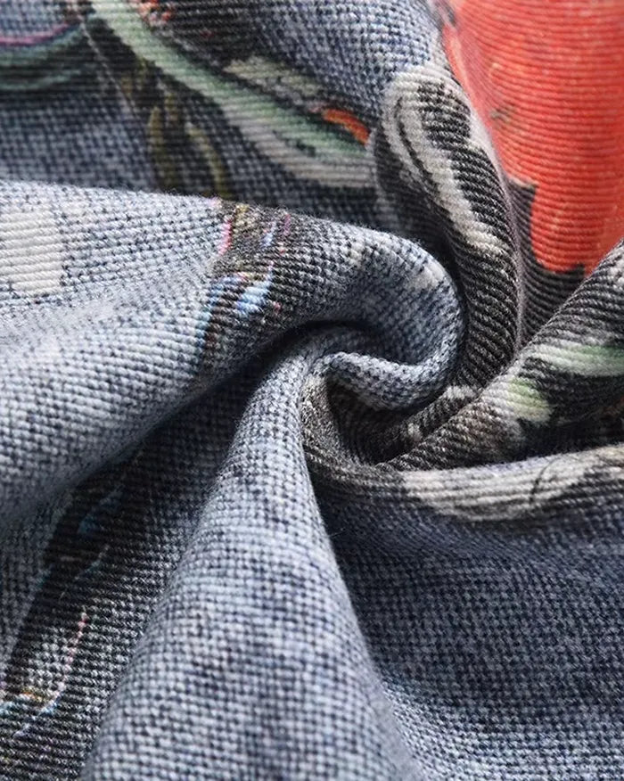 Digital printing on jeans ’Zenith’