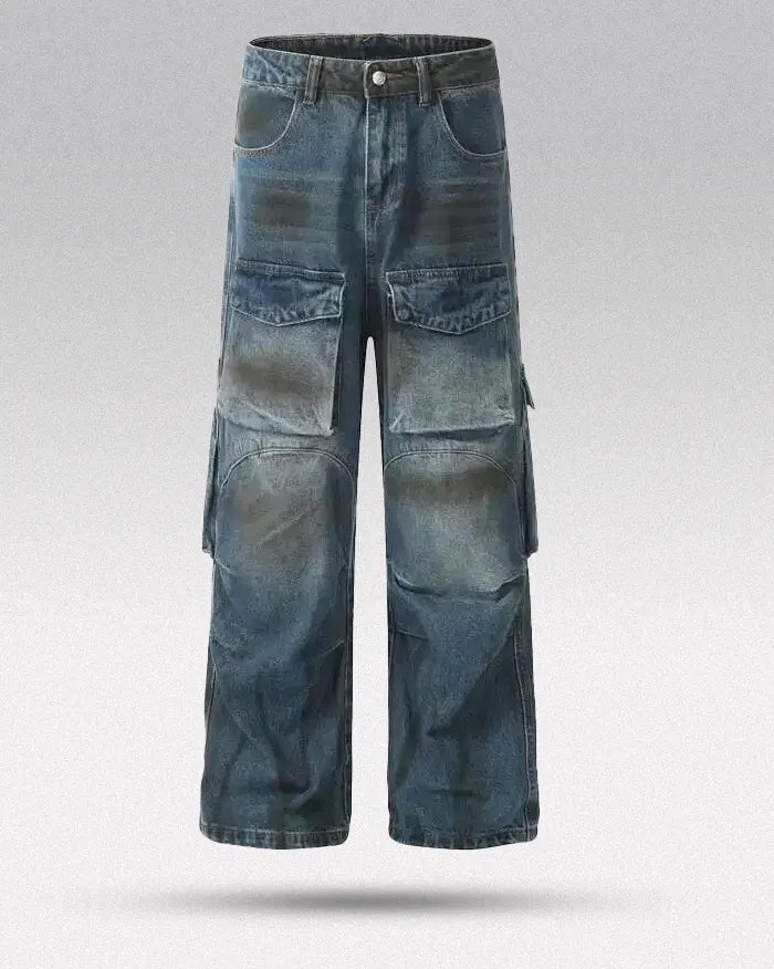 Dirty wash jeans ’Zypher’