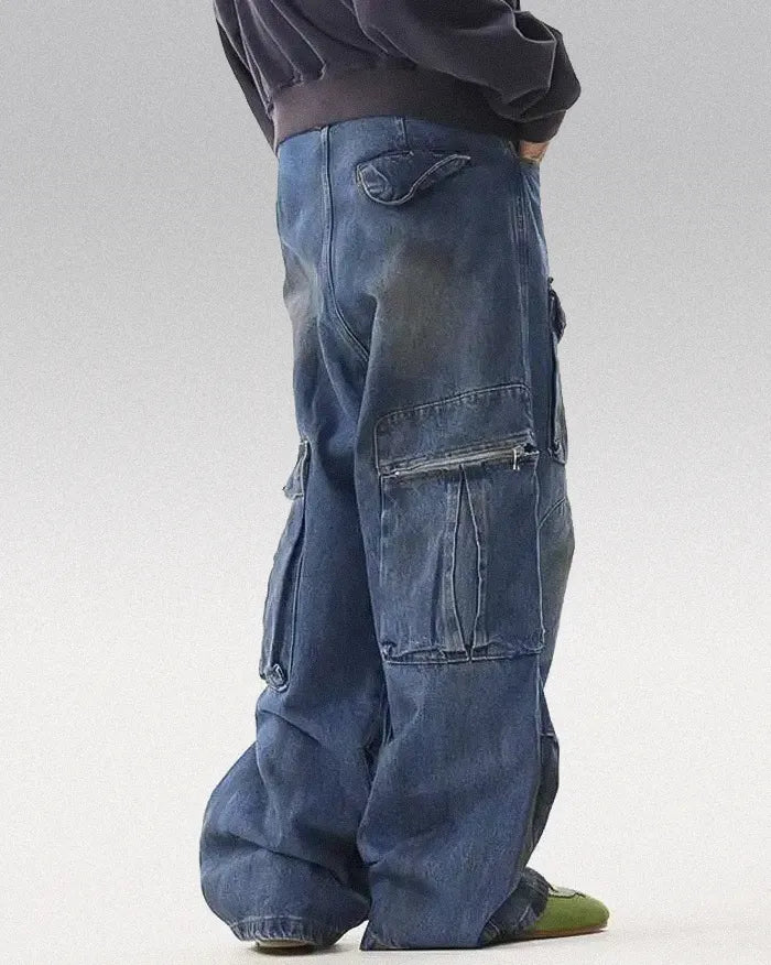 Dirty wash jeans ’Zypher’