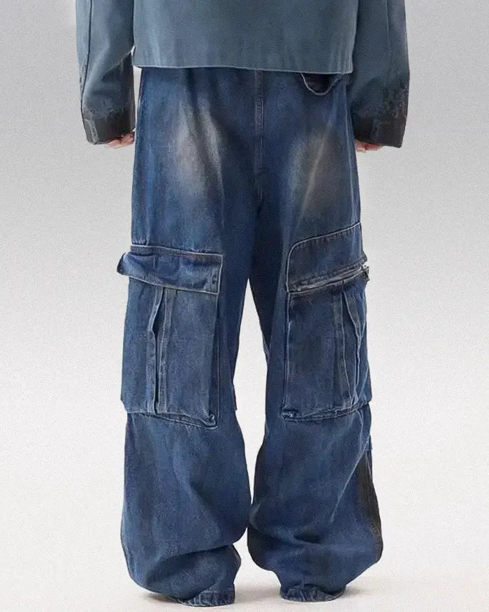 Dirty wash jeans ’Zypher’