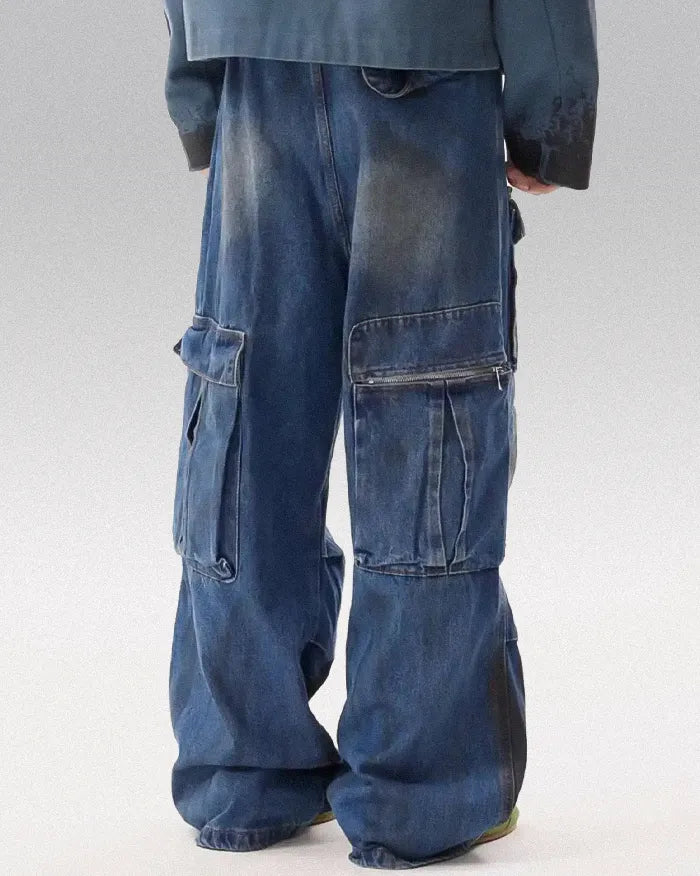 Dirty wash jeans ’Zypher’