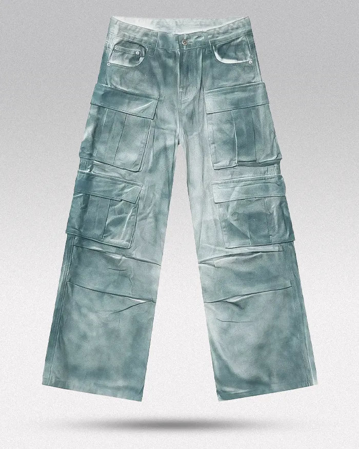 Distressed Cargo Jeans ’Surge’